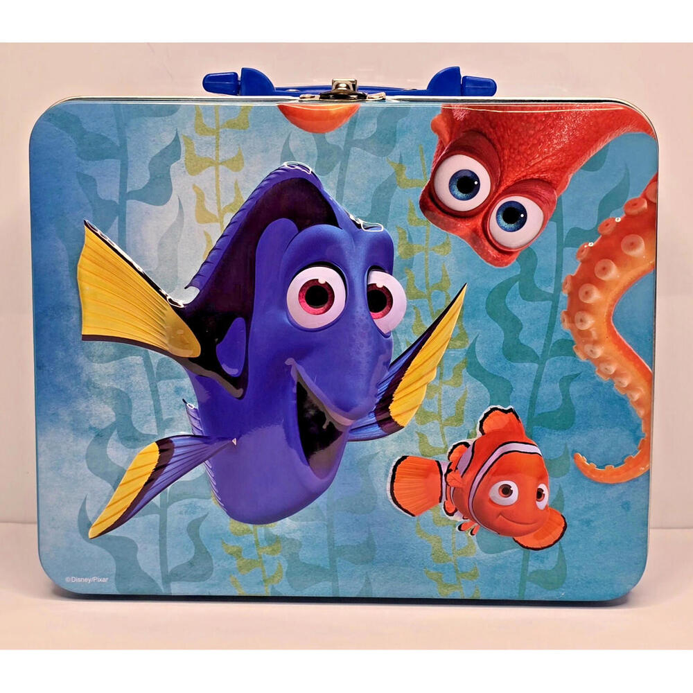Disney Pixar Finding Dory & Nemo Metal Lunch Box EUC‎ - Picture 2 of 5